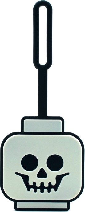 LEGO 5009498 Skeleton Head Glow In The Dark Bag Tag