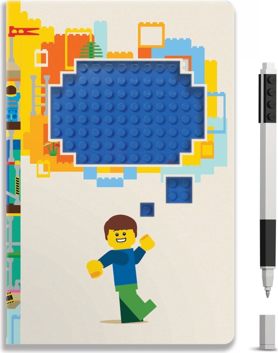 LEGO 5009525 Reclaim and Recycle Notebook with Gel Pen – Thoughts