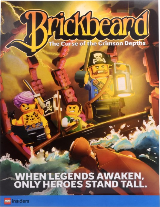 LEGO 5009940 Brickbeard Poster