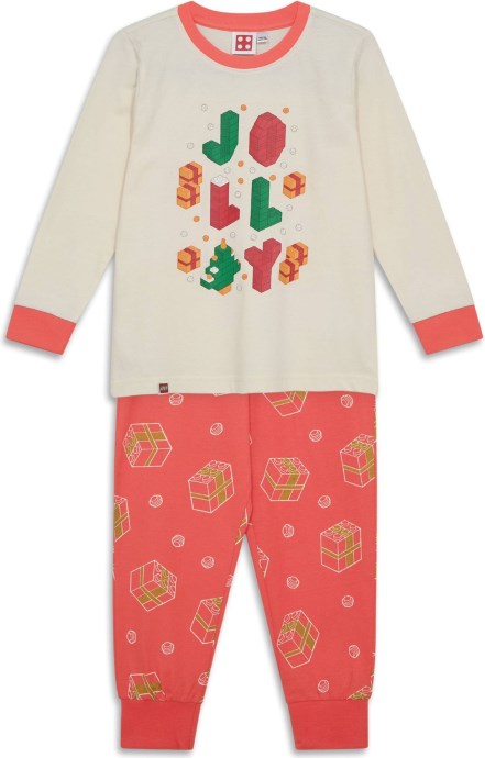 LEGO 5009957 Kids Christmas Pajamas – Off White