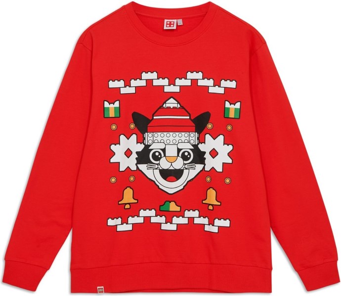 LEGO 5009962 Adults Christmas Sweatshirt Red