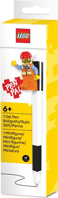 LEGO 5010103 Pen Pal Gel Pen with Minifigure – Black