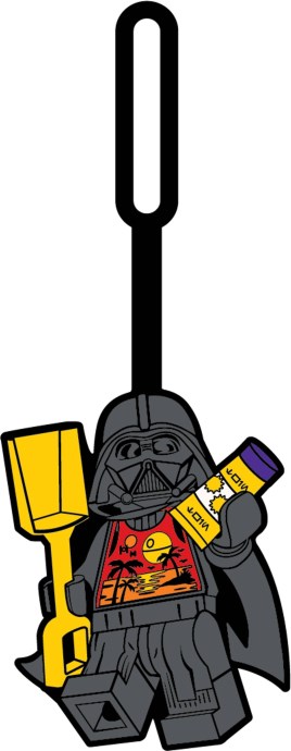Etiqueta para Equipaje de Darth Vader de Vacaciones