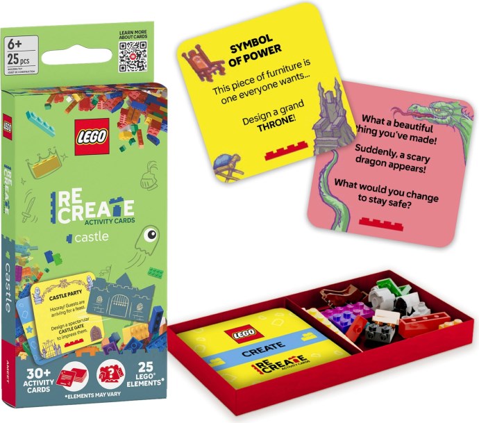 LEGO 5010358 Recreate Activity Cards: Castle