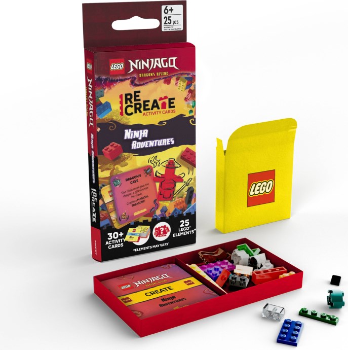 LEGO 5010361 Recreate Activity Cards: Ninja Adventures