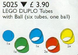 LEGO 5025 Duplo Tubes with Balls
