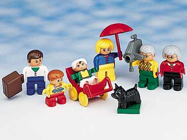 LEGO 5029 Duplo Family, Caucasian