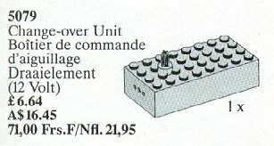 LEGO 5079 Change-Over Unit 12V