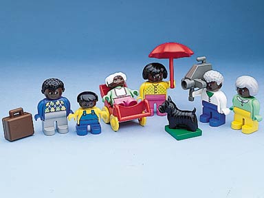 LEGO 5089 Duplo Family, African American