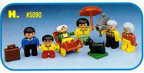 LEGO 5090 Duplo Family, Asian