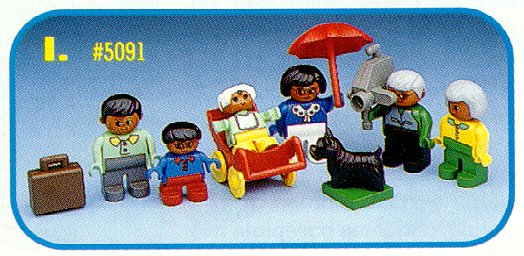 LEGO 5091 Duplo Family, Hispanic
