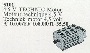 LEGO 5101 Motor 4.5V