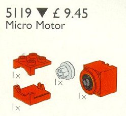 LEGO 5119 Micro Motor 9V