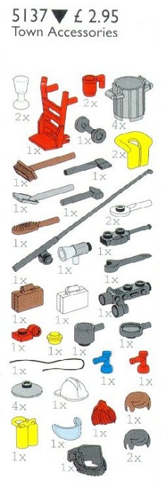 LEGO 5137 Town Accessories
