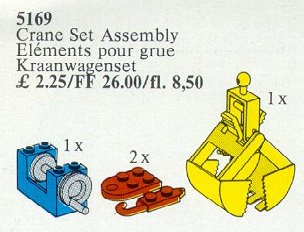 LEGO 5169 Crane Set Assembly