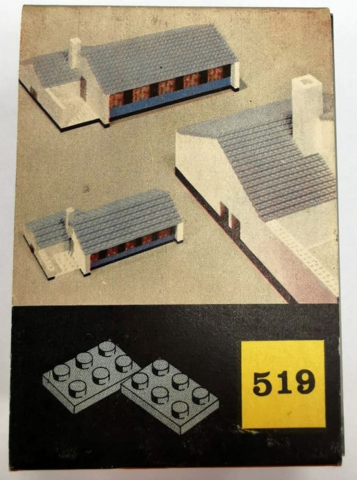 LEGO 519 2 x 3 Plates (cardboard box version)