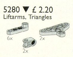 LEGO 5280 Lift-Arms and Triangles