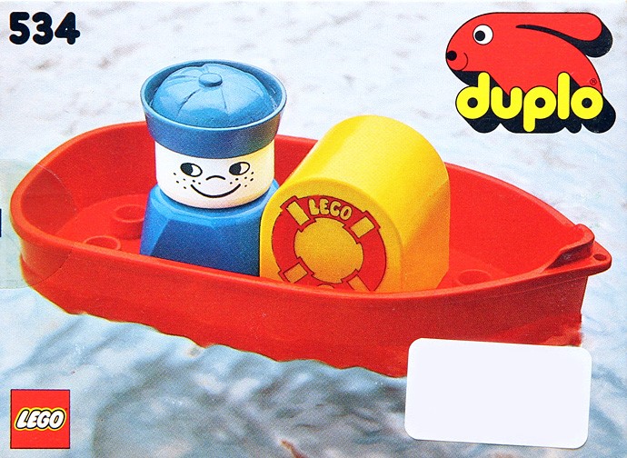 LEGO 534 Bath-Toy Boat