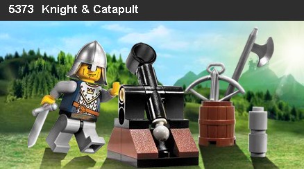 LEGO 5373 Knight & Catapult