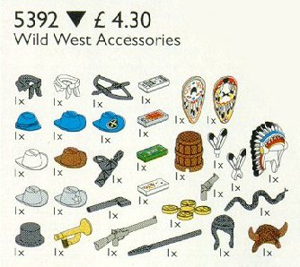 LEGO 5392 Western Accessories