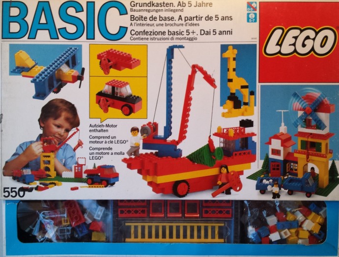 LEGO Basic Building Set, 5+ Set 530-1 Instructions