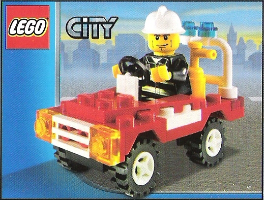 Small polybag set. Lego City Fire Car Promo Set 30347 