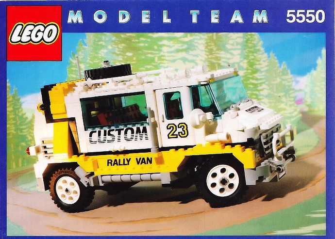 LEGO 5550 Custom Rally Van