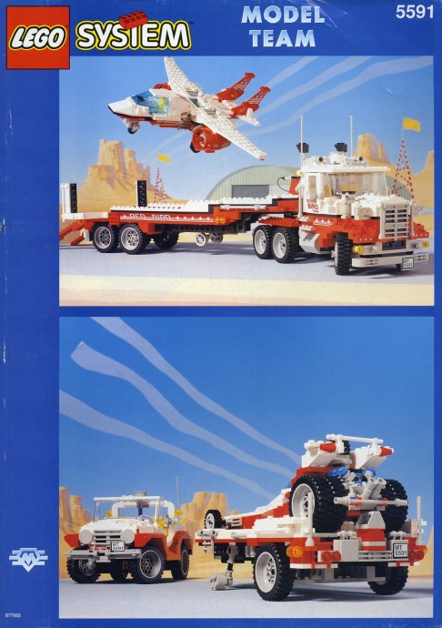 LEGO 5591 Mach II Red Bird Rig