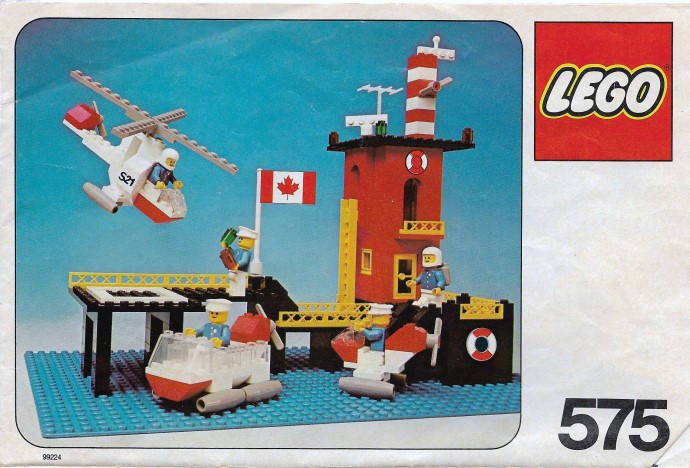 LEGO 575-2 Coast Guard Station (Canadian version)