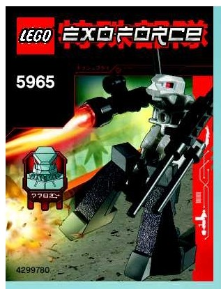 LEGO 5965 Silver Bad Guy