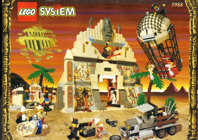 Box art of set 5988 The Temple of Anubis