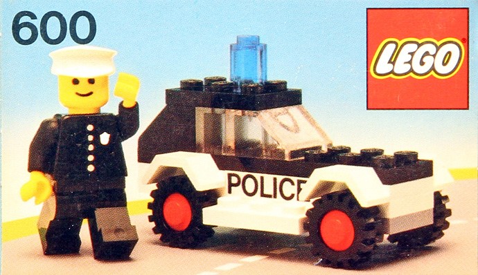 LEGO 600-2 Police Car