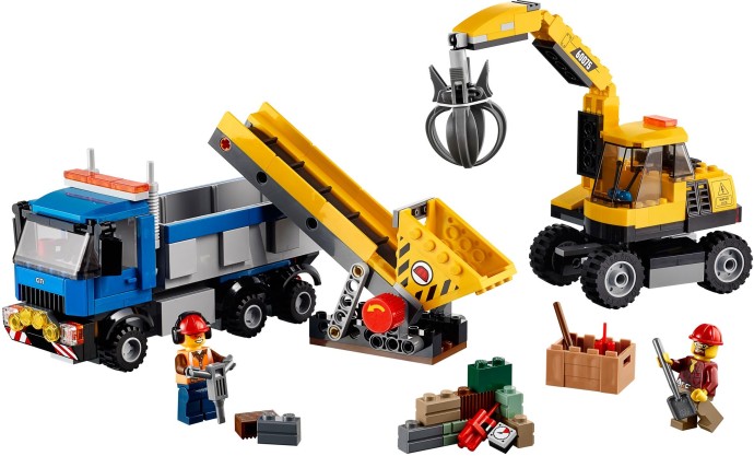 LEGO 60075 Excavator and Truck