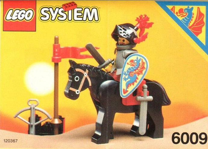 plasticitet symbol Sicilien LEGO 6009 Black Knight | Brickset