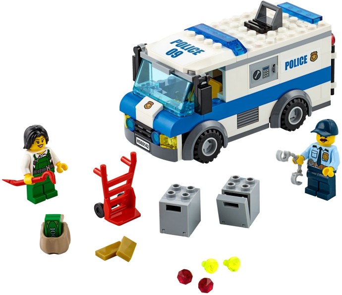 lego police lorry