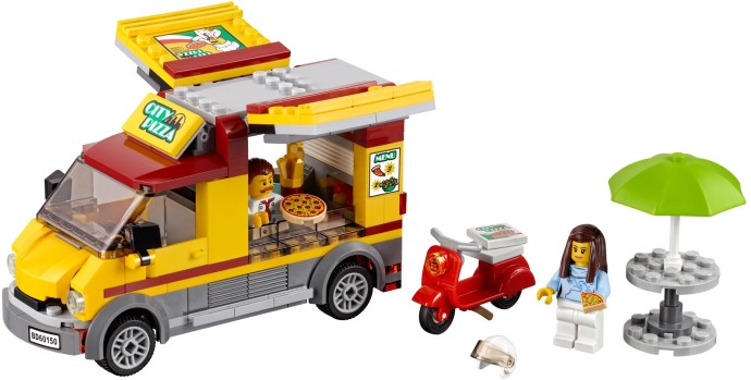 LEGO 60150 Pizza Van