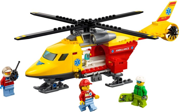 lego medical helicopter