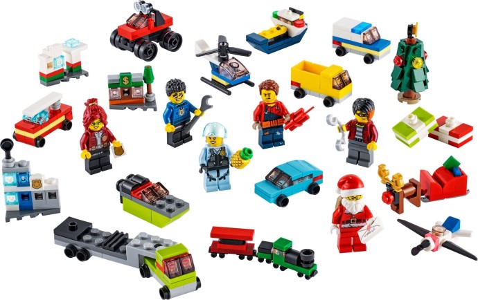 Gå ud Fredag hverdagskost LEGO 60268 City Advent Calendar | Brickset