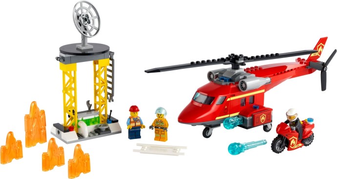  Fire Rescue Helicopter