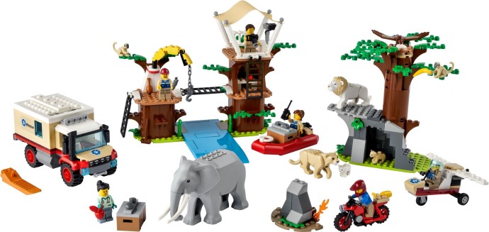 LEGO 60307 Wildlife Rescue Camp