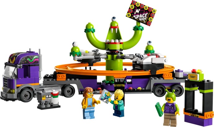 LEGO 60313 Space Ride Amusement Truck