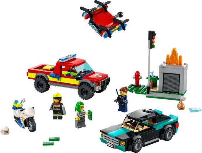 LEGO 60319 Fire Rescue & Police Chase