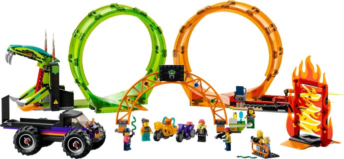 LEGO 60339 Double Loop Stunt Arena