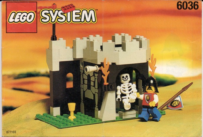 LEGO 6036 Skeleton Surprise