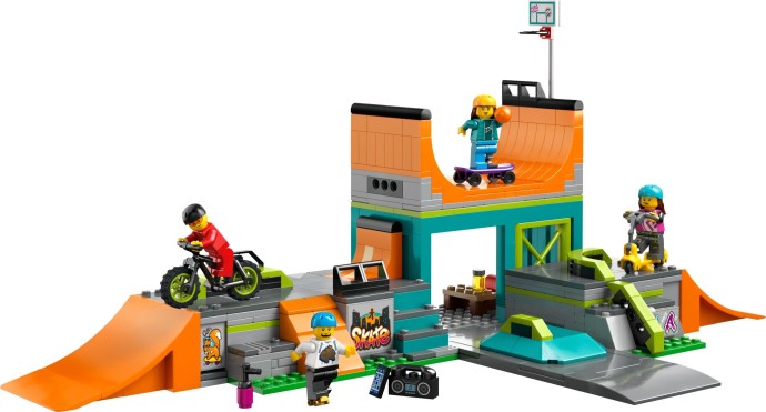 Incorporated the newer Skate park set into my Lego city : r/lego