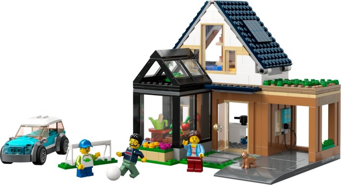 LEGO 60398 Family House and Electric Car