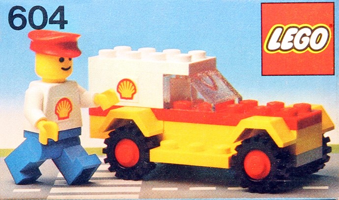 LEGO 604 Shell Service Car