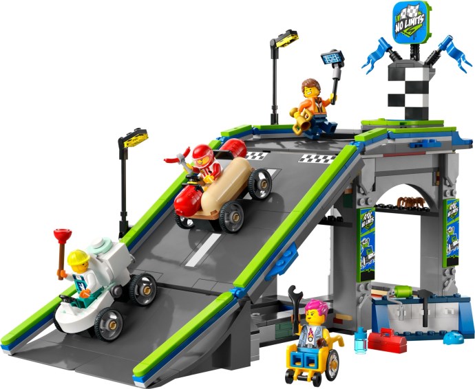 No Limits: Race Car Ramp Track