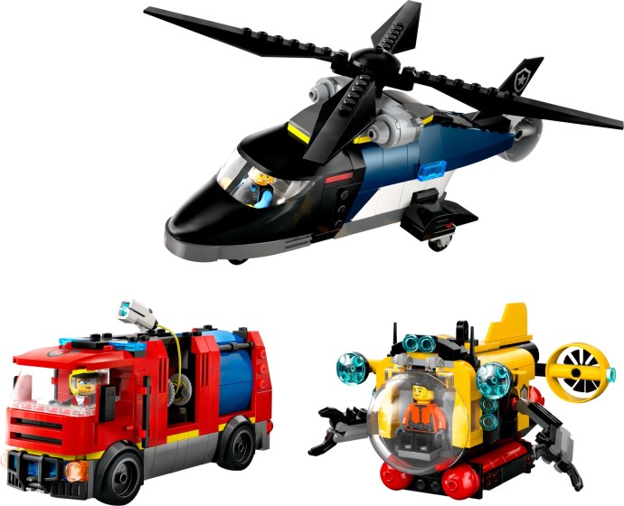 Helicopter, Fire Engine & Submarine Remix