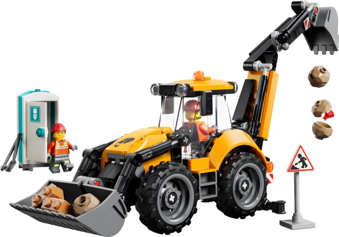 LEGO 60480 Backhoe Loader instructions
